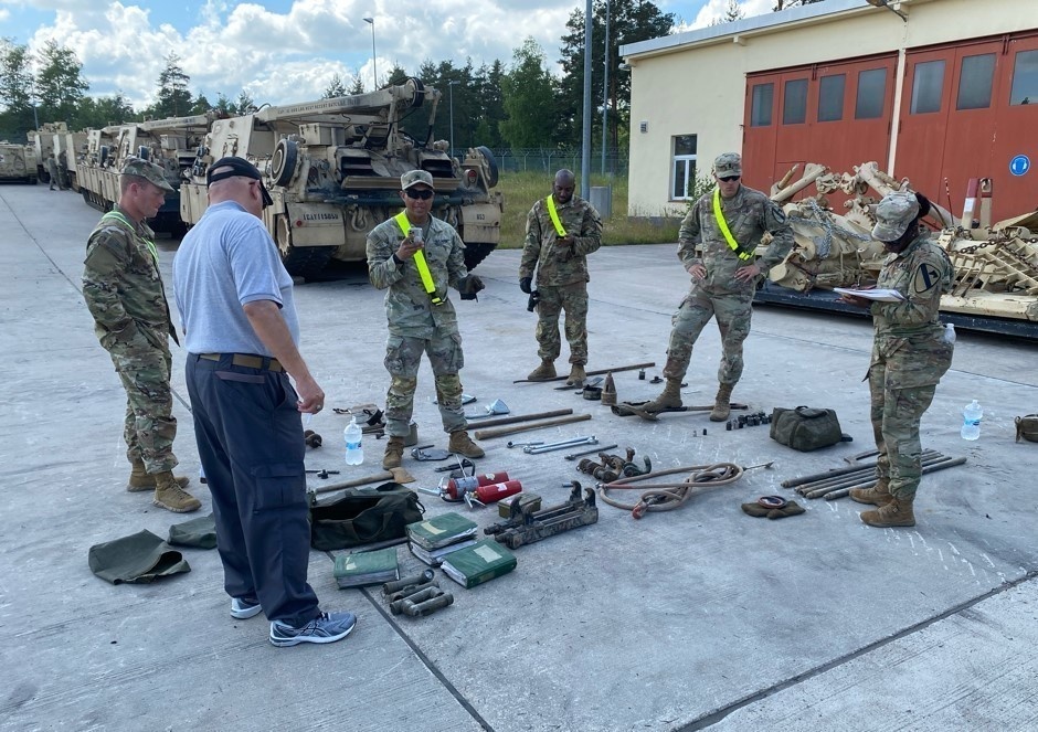 405th AFSB assists 1st Cavalry Division with divestiture mission following DEFENDER-Europe 21