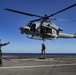 Force Reconnaissance Platoon Executes Fast Rope Drills