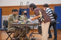 Japanese Employees Receive 2nd Dose of COVID Vaccine [Image 2 of 6]