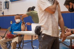 Japanese Employees Receive 2nd Dose of COVID Vaccine [Image 5 of 6]