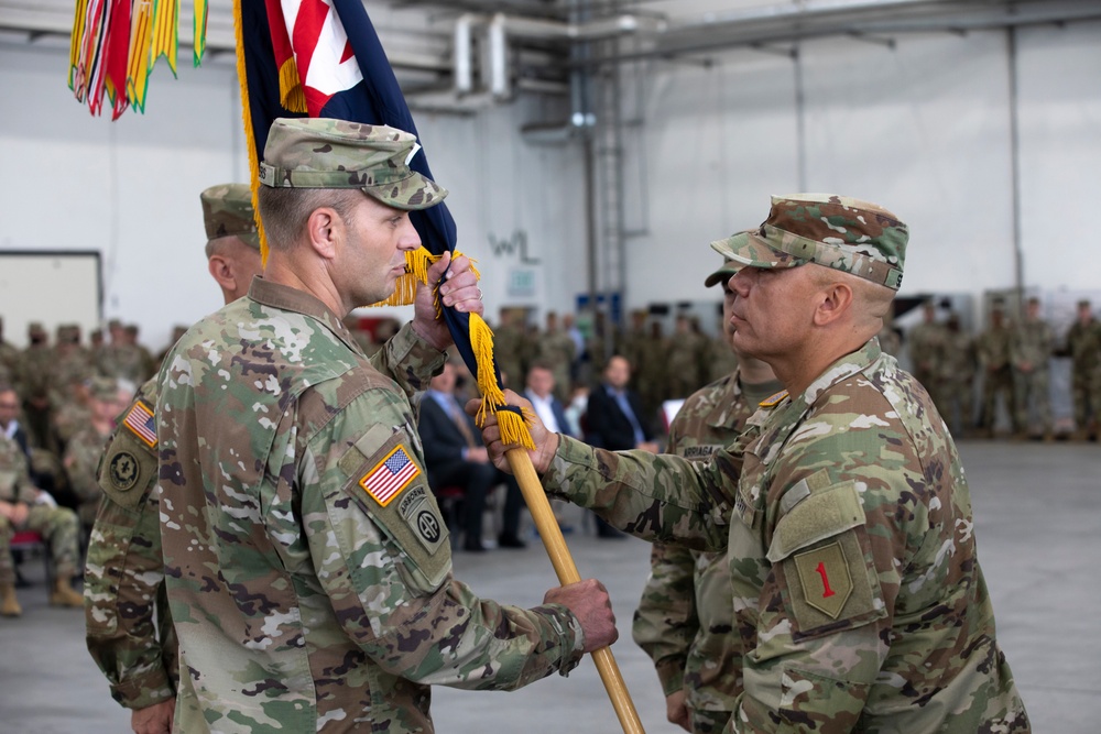 1st CAB Change of Command Ceremony