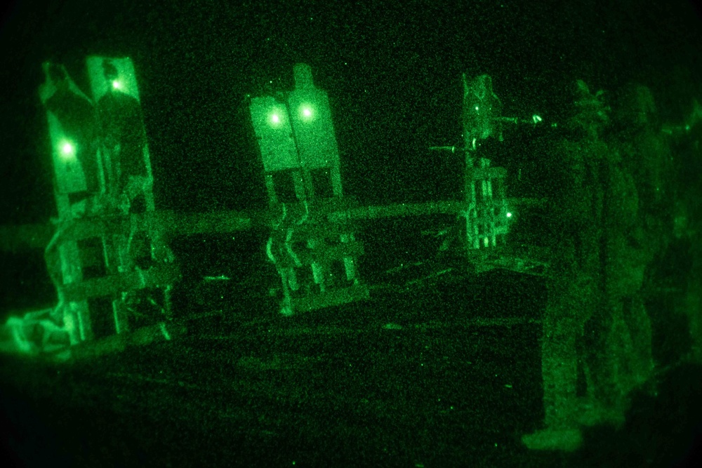 BLT 3/5 Conducts a Low-Light Deck Shoot