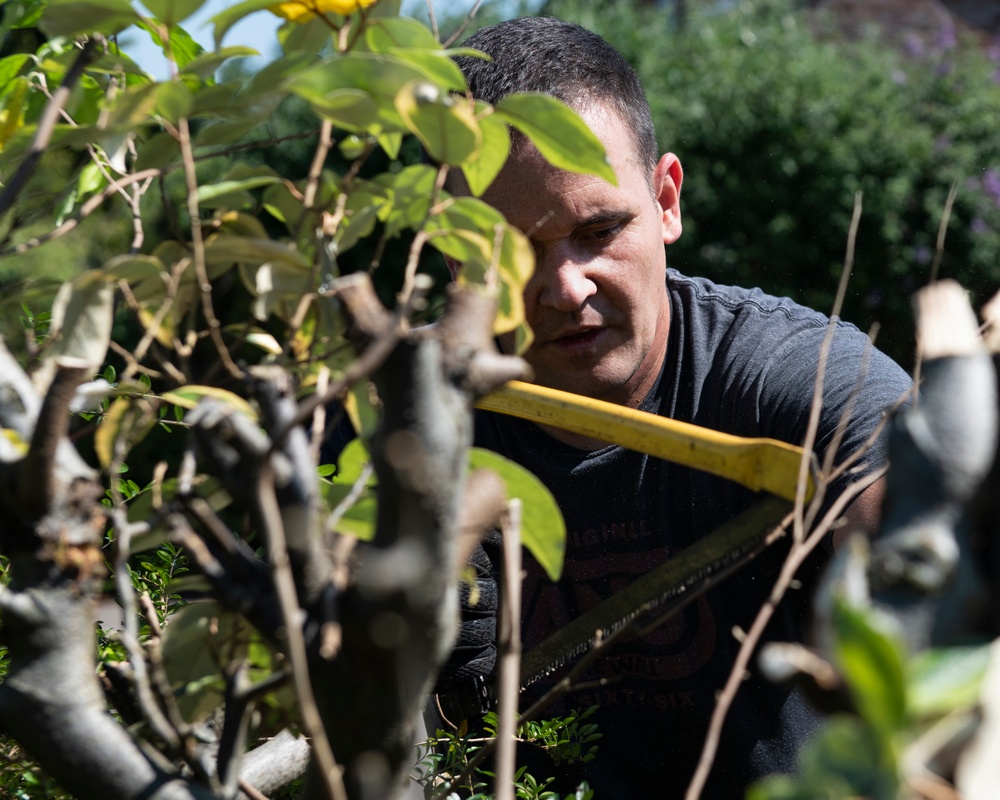 Liberty Wing Airmen revitalize local community center