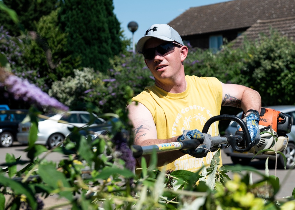 Liberty Wing Airmen revitalize local community center