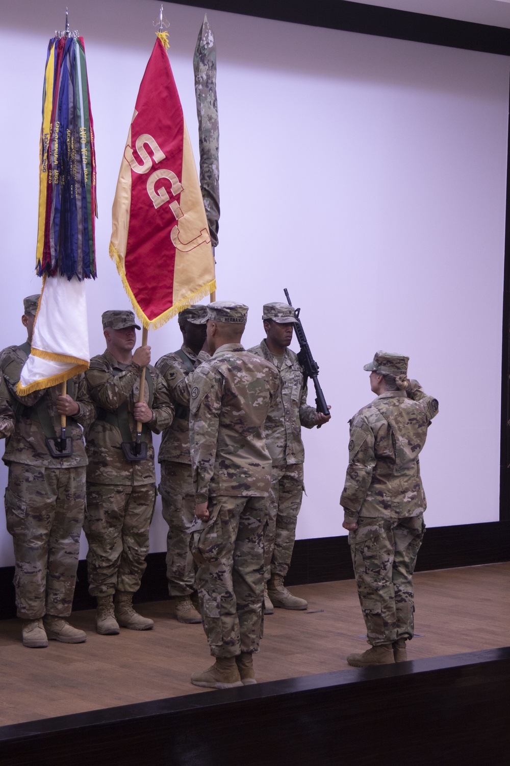 ASG-J Transitions To A New Command Team