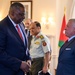 Secretary of Defense Lloyd J. Austin III meets Jordan King Abdullah II