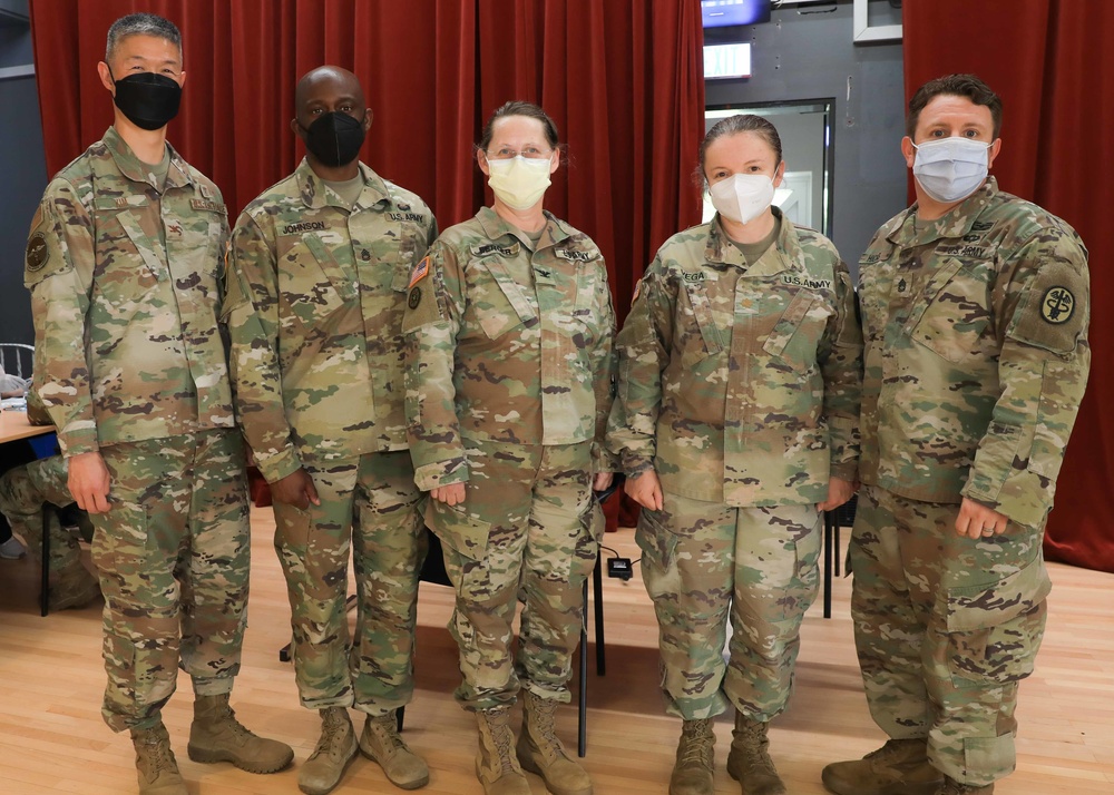 Wisconsin Army reserve unit aids vaccination efforts overseas