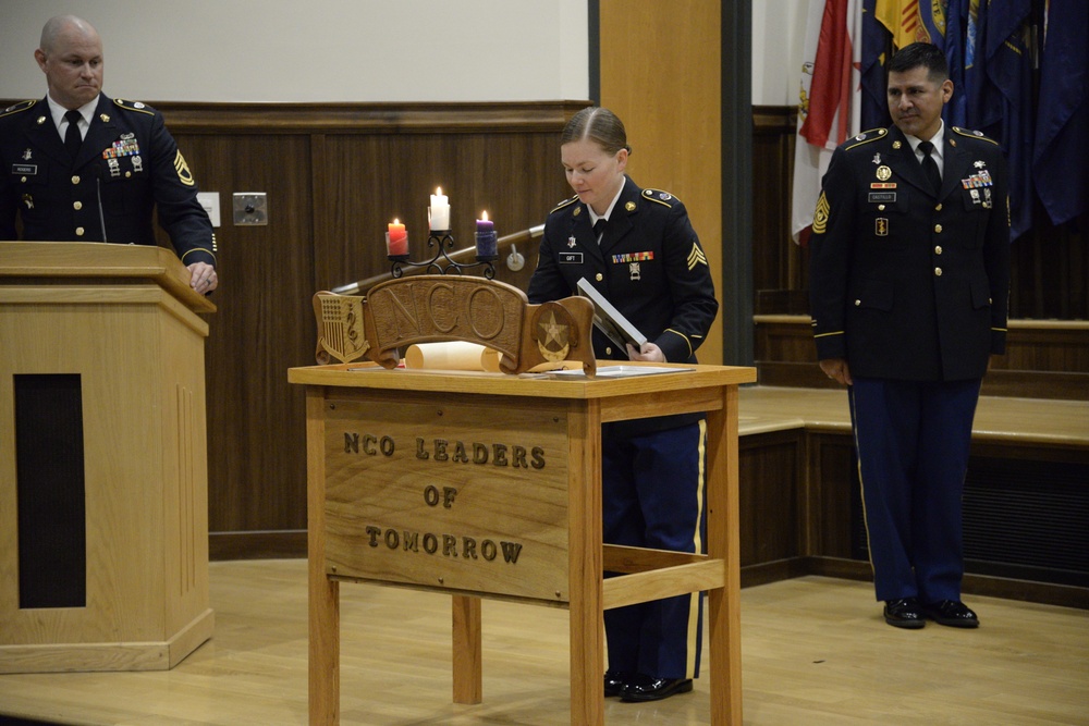 GLWACH hosts NCO induction ceremony