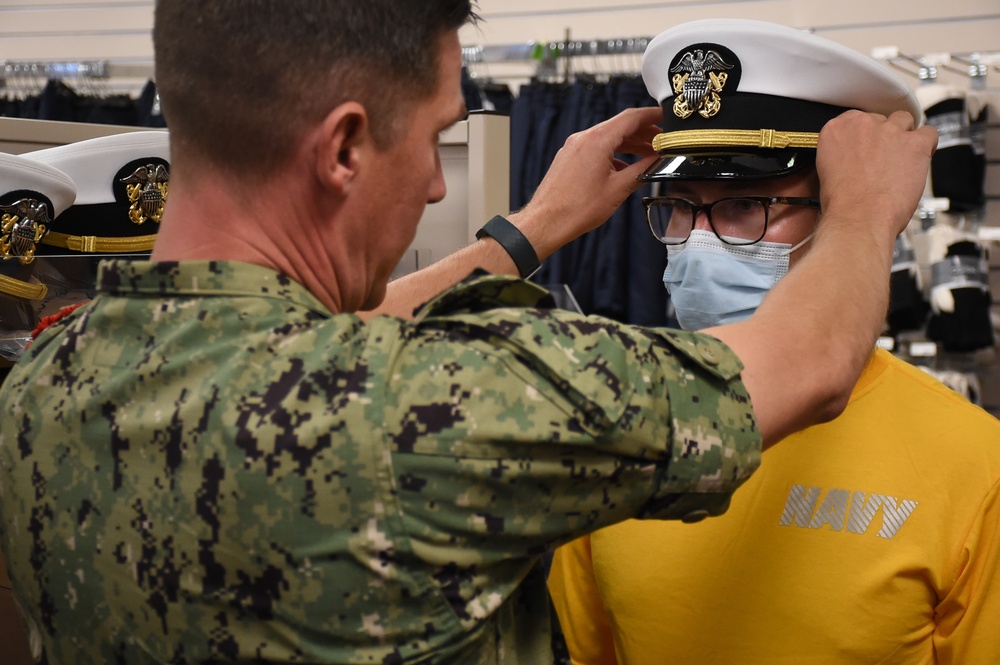 210720-N-JY604-0028  Newport, R.I. (July 20, 2021) ODS Uniform Issue