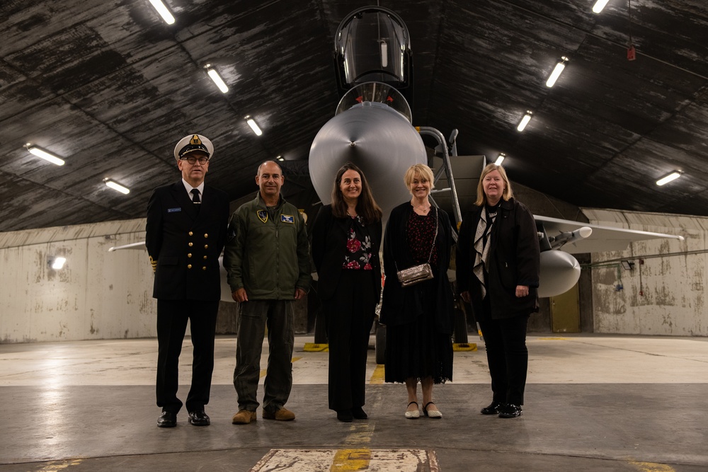 COMUSAFE Meets with Airmen defending Iceland’s airspace