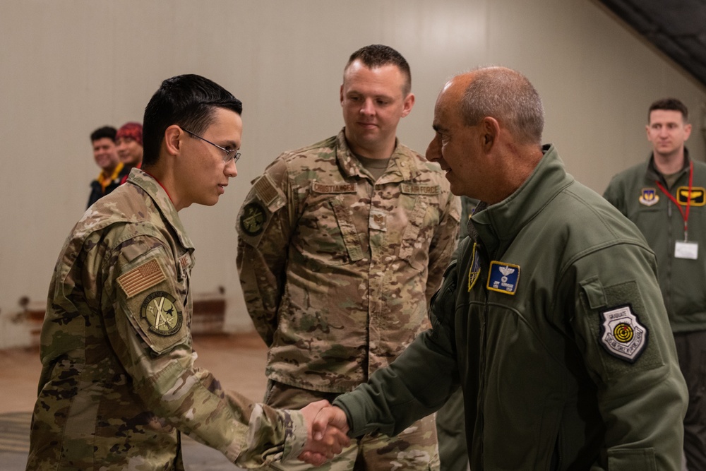 COMUSAFE Meets with Airmen defending Iceland’s airspace