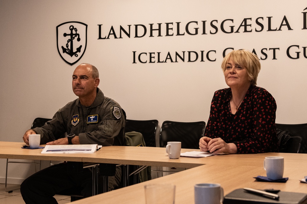 COMUSAFE Meets with Airmen defending Iceland’s airspace