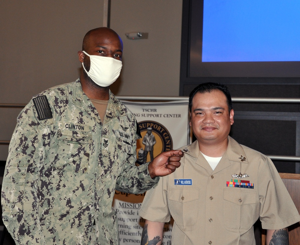 Training Support Center Hampton Roads holds Frocking Ceremony
