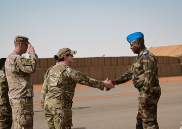 Nigerien Armed Forces chief of staff visit