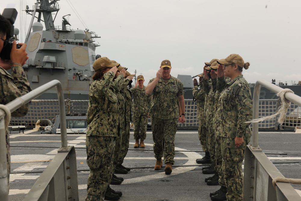 U.S. Fleet Forces visits USS Forrest Sherman
