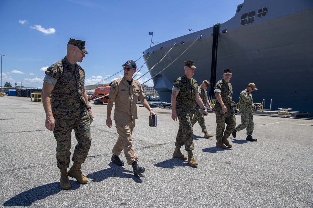 SMMC visits Naval Station Norfolk
