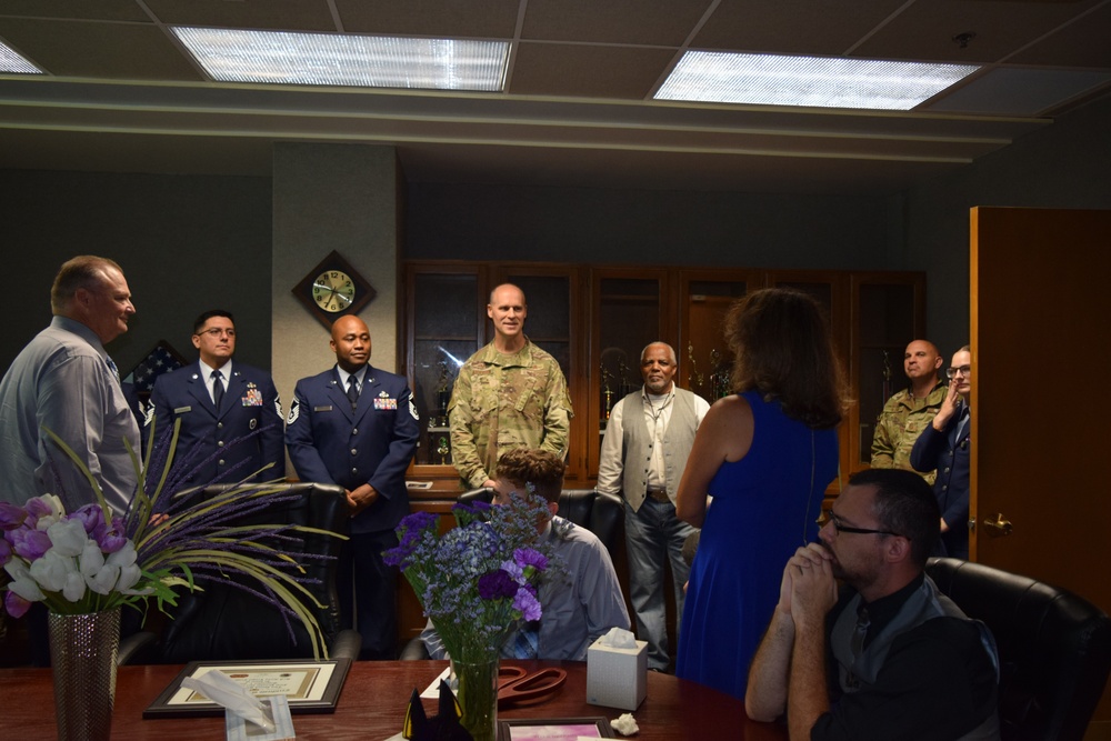 690th Intelligence Support Squadron pay tribute to Senior Airman Lengel-Crabtree