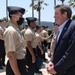 Congressman Meets Frocked Sailors