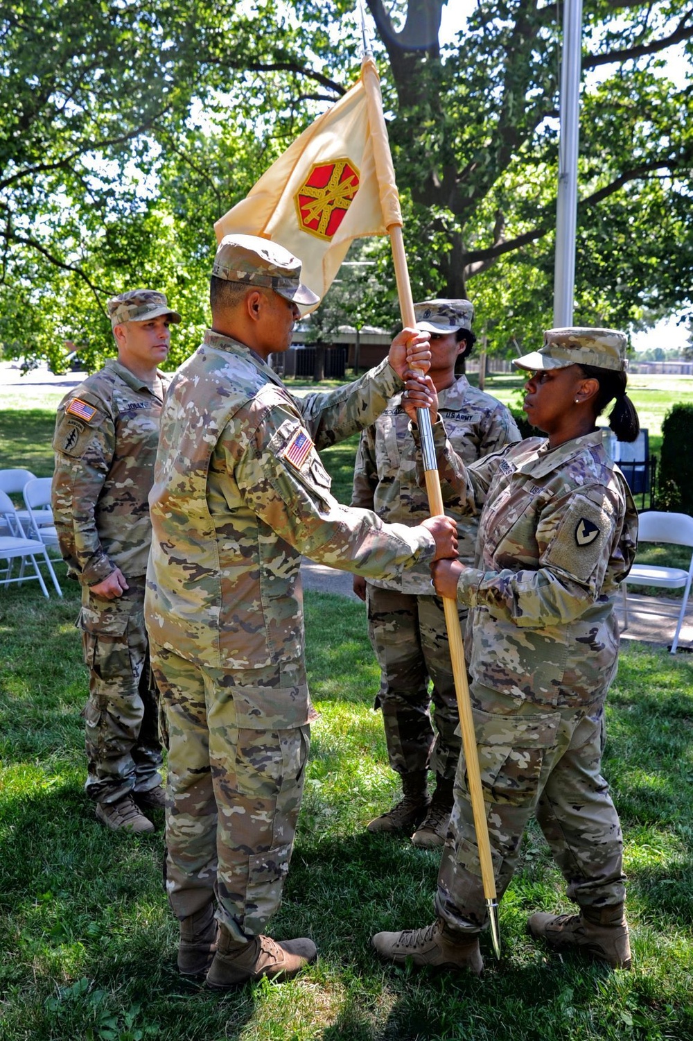 Fort Dix HQ CMD Change of Responsibility