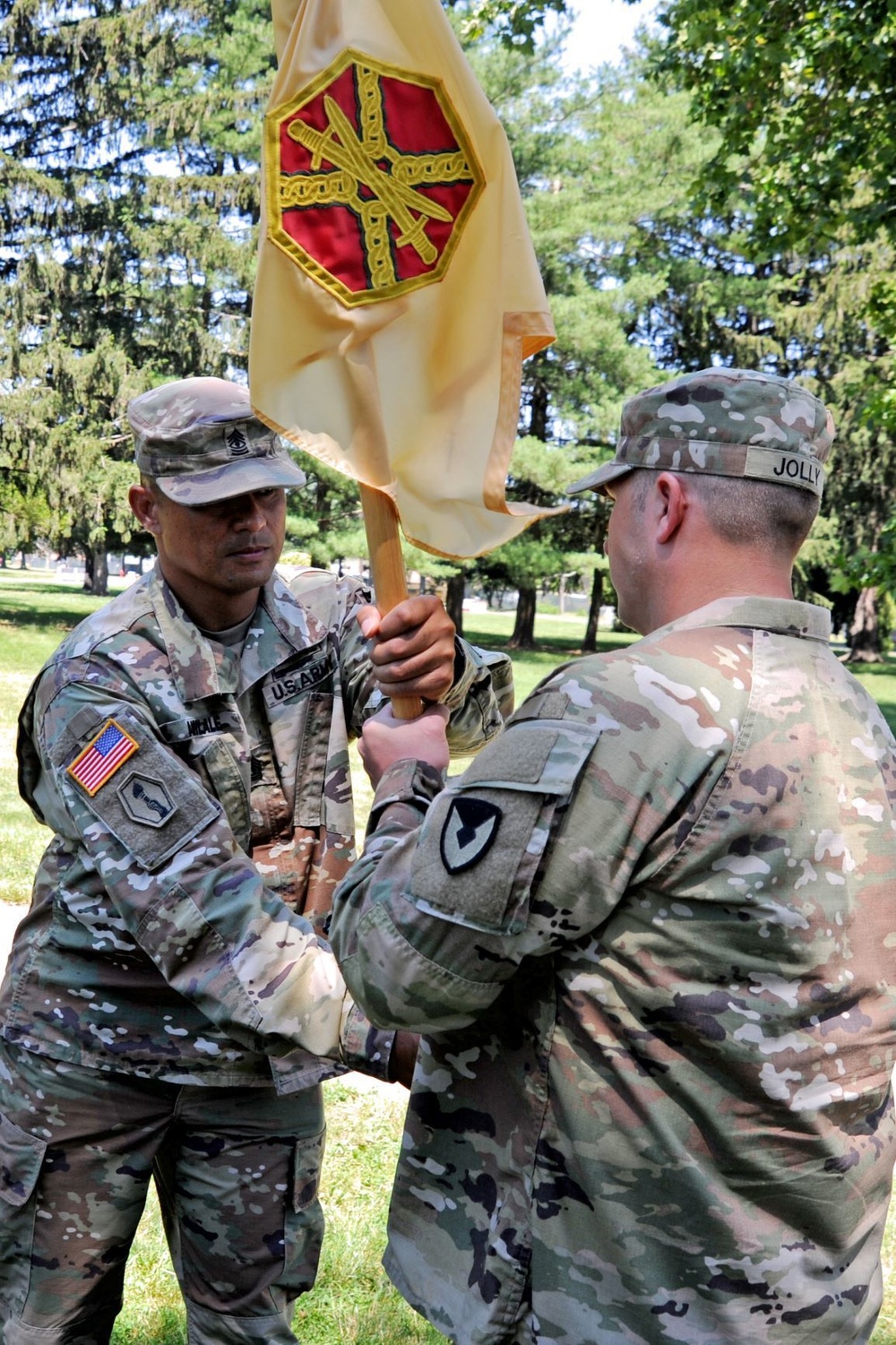 Fort Dix HQ Command Change of Responsibility