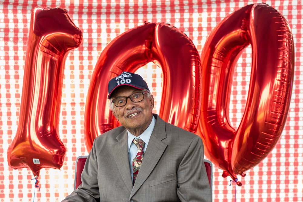 Air Force Veteran Celebrates His 100th Birthday