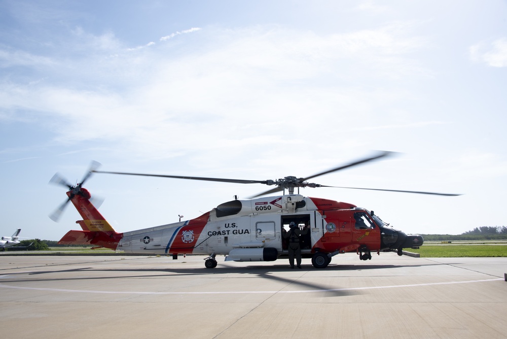 USCG Jayhawk Crew Conducts Training Flight