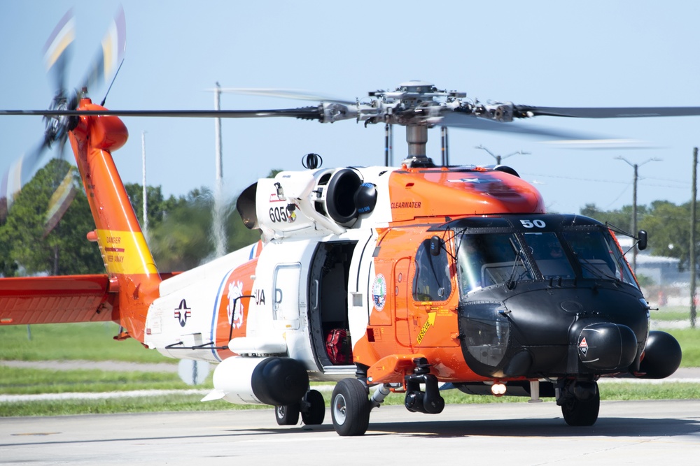 USCG Jayhawk Crew Conducts Training Flight