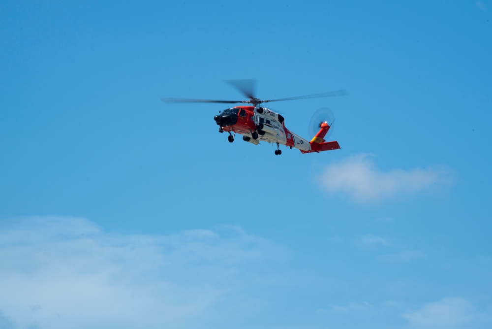 USCG Jayhawk Crew Conducts Training Flight