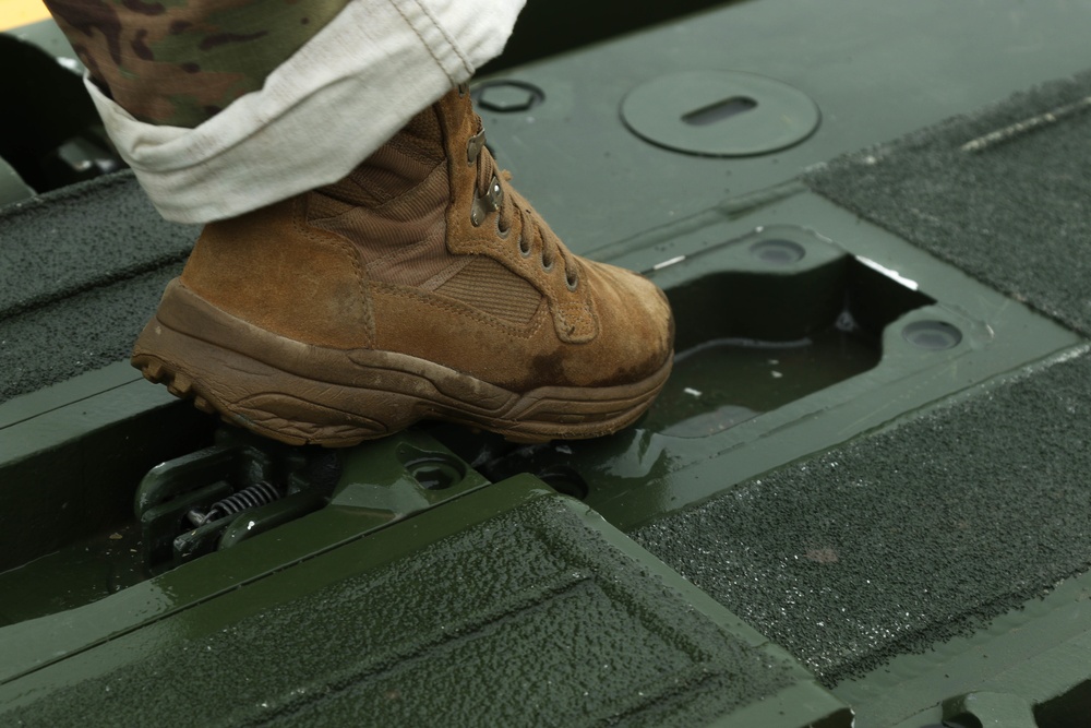 Connecticut's 250th Engineer Company Bridges The Gap