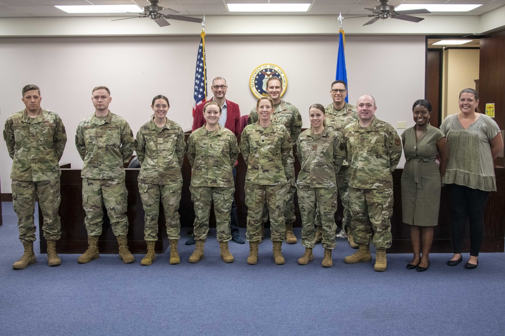 Advising and reviewing; Spotlight of the 97th AMW JA Office
