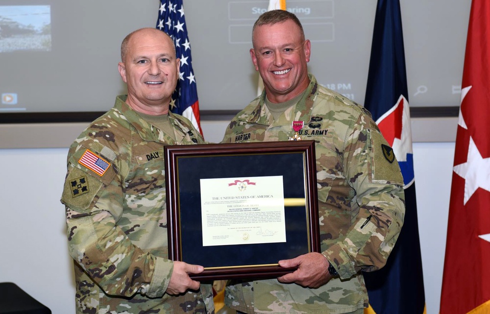 MG Harter Awarded Legion of Merit