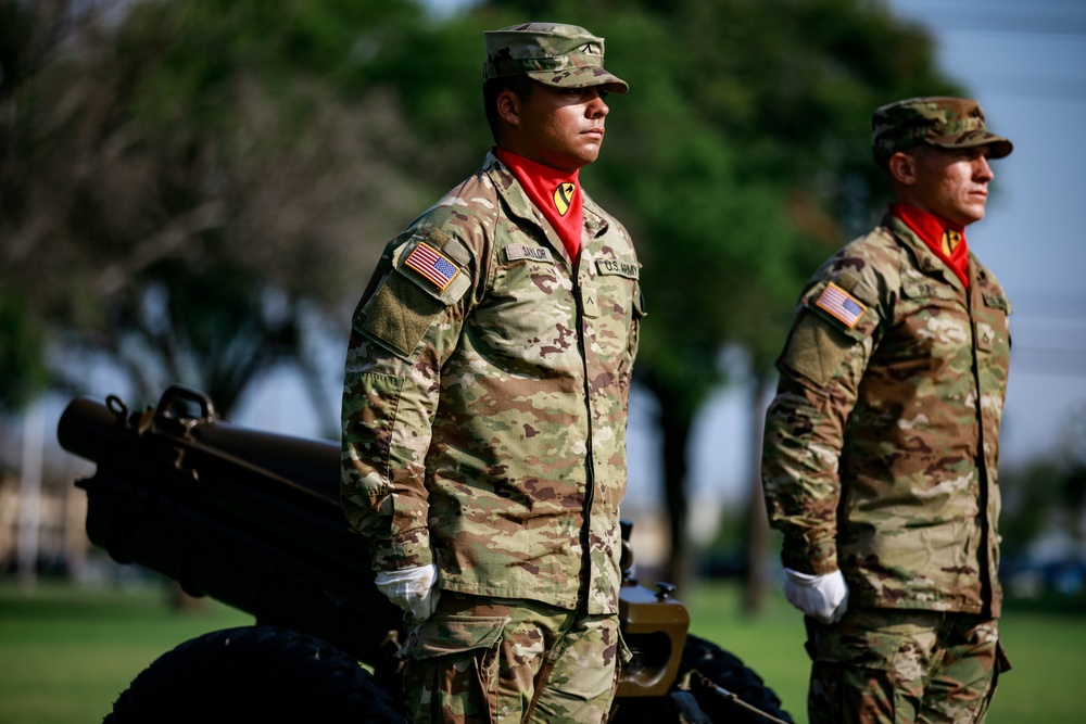 Maj. Gen. Richardson assumes command of 1st Cav Div.