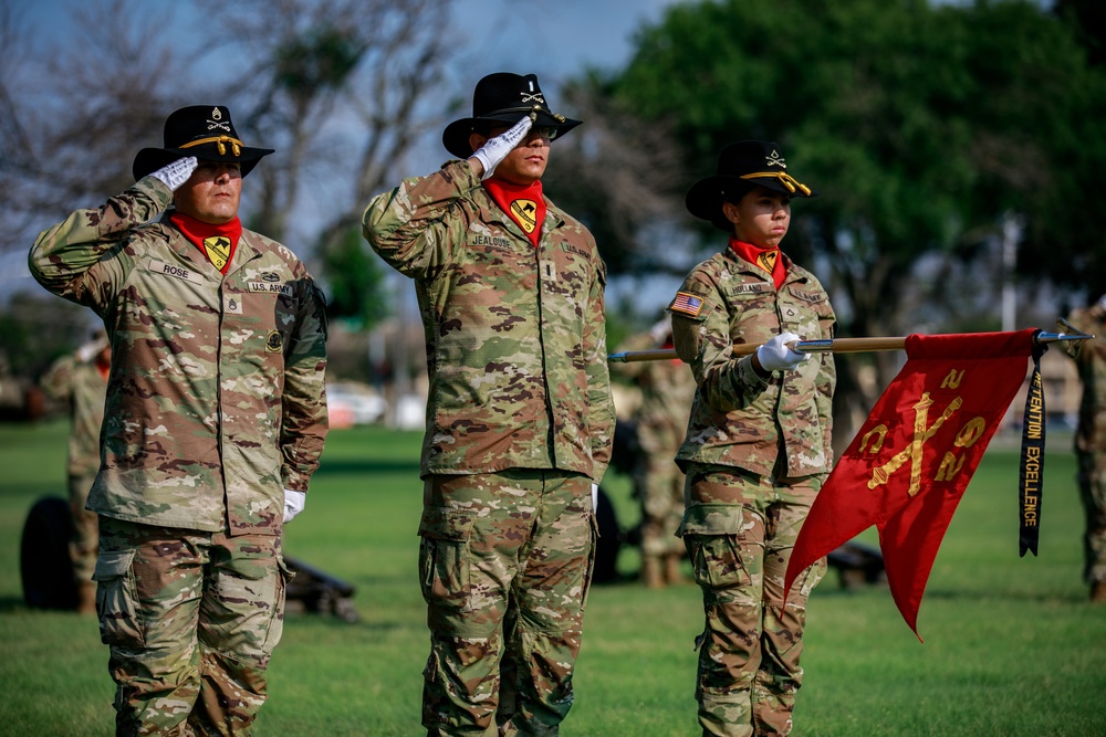 Maj. Gen. Richardson assumes command of 1st Cav Div.