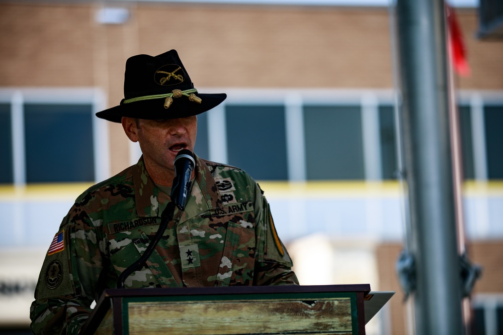 Maj. Gen. Richardson assumes command of 1st Cav Div.