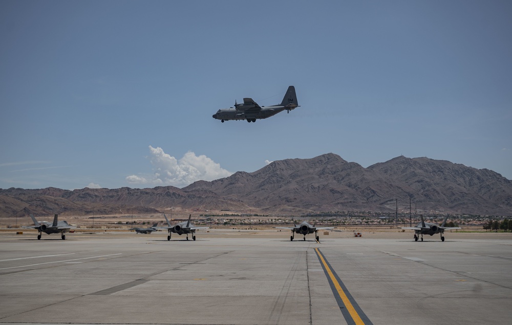 The oldest active fighter squadron participates in Red Flag 21-3