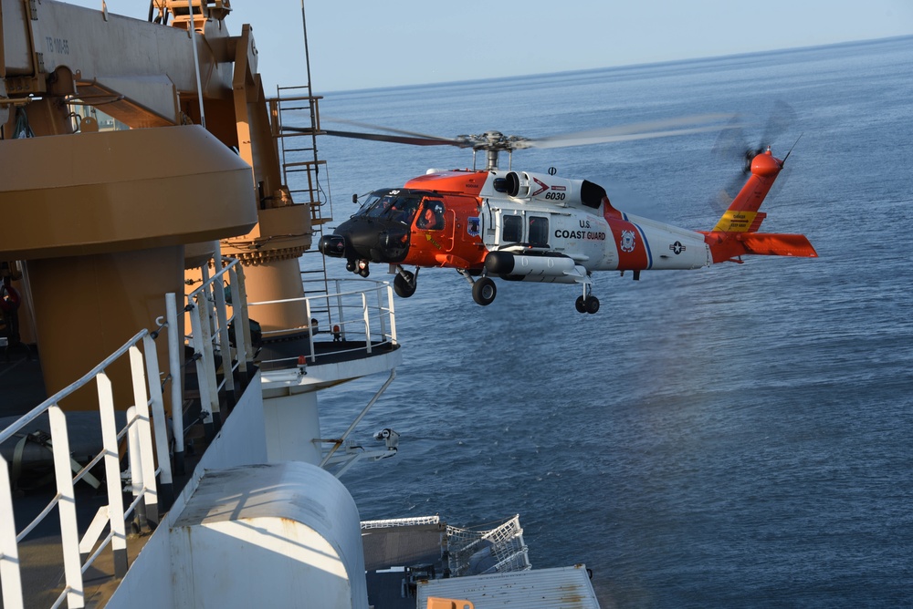 Coast Guard Cutter Healy Northwest Passage Deployment