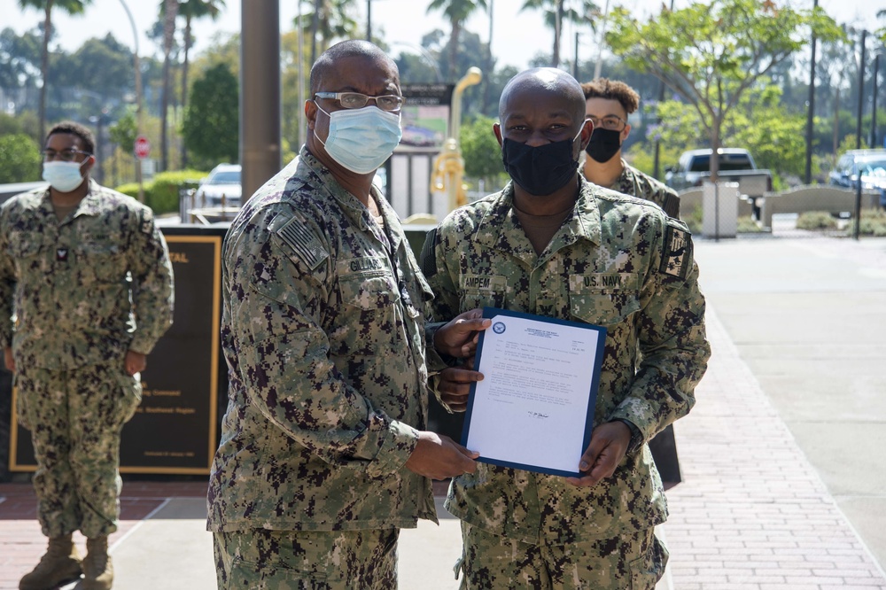 NMRTC San Diego Frocking Ceremony