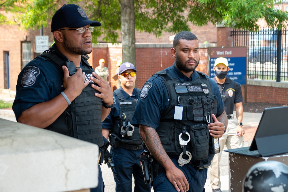 Anti-terrorism training drill, July 20