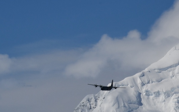Flying Jennies train in Alaska