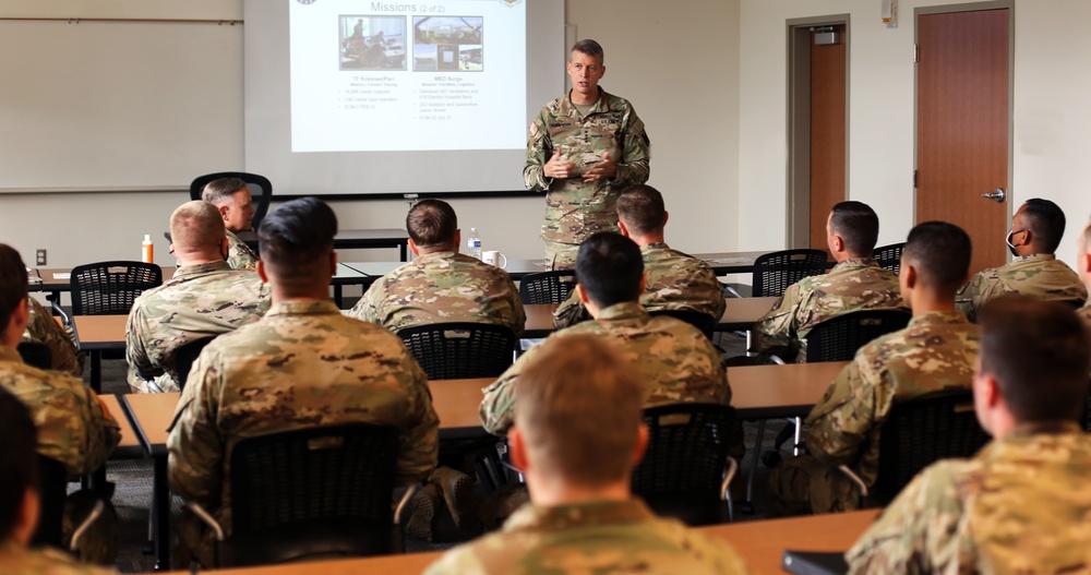 Recognition and Education take center stage during National Guard leaders visit to Washington state