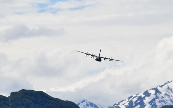 Flying Jennies train in Alaska