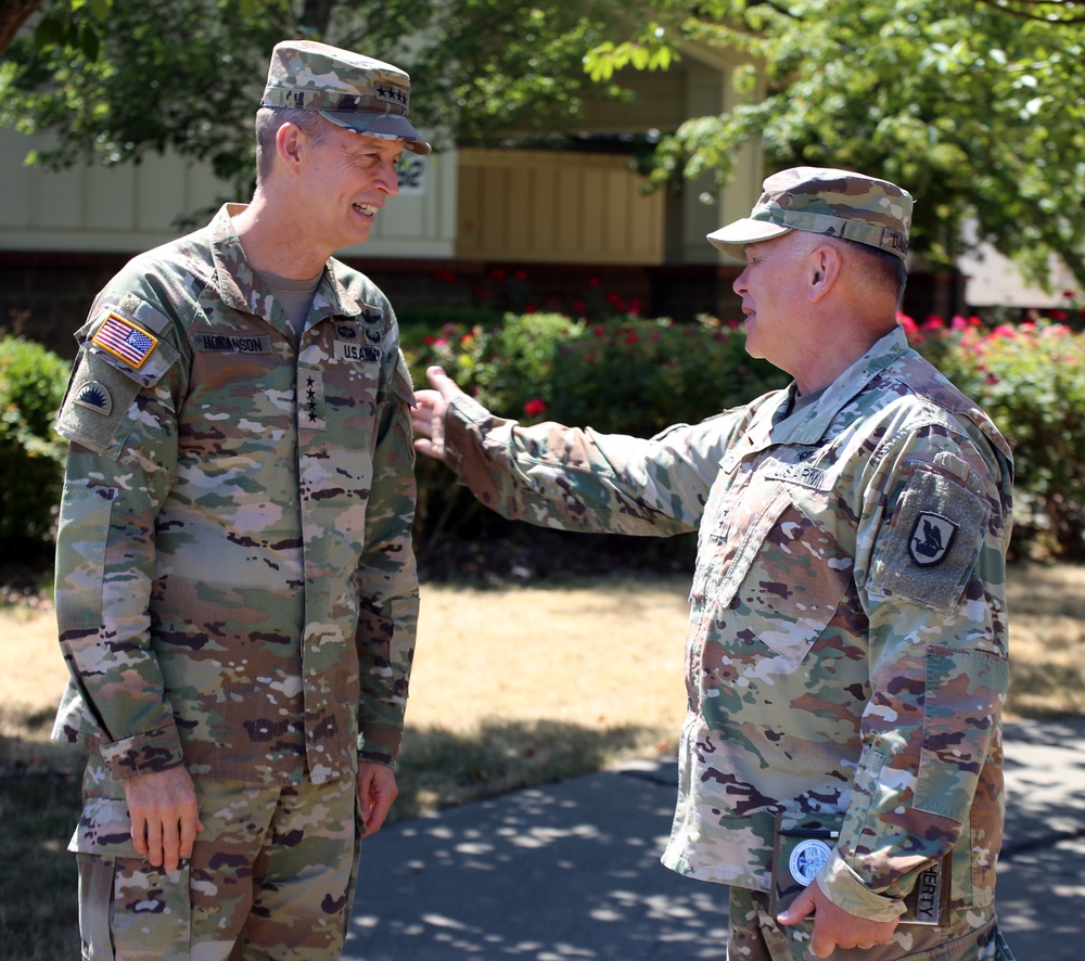 Recognition and Education take center stage during National Guard leaders visit to Washington state