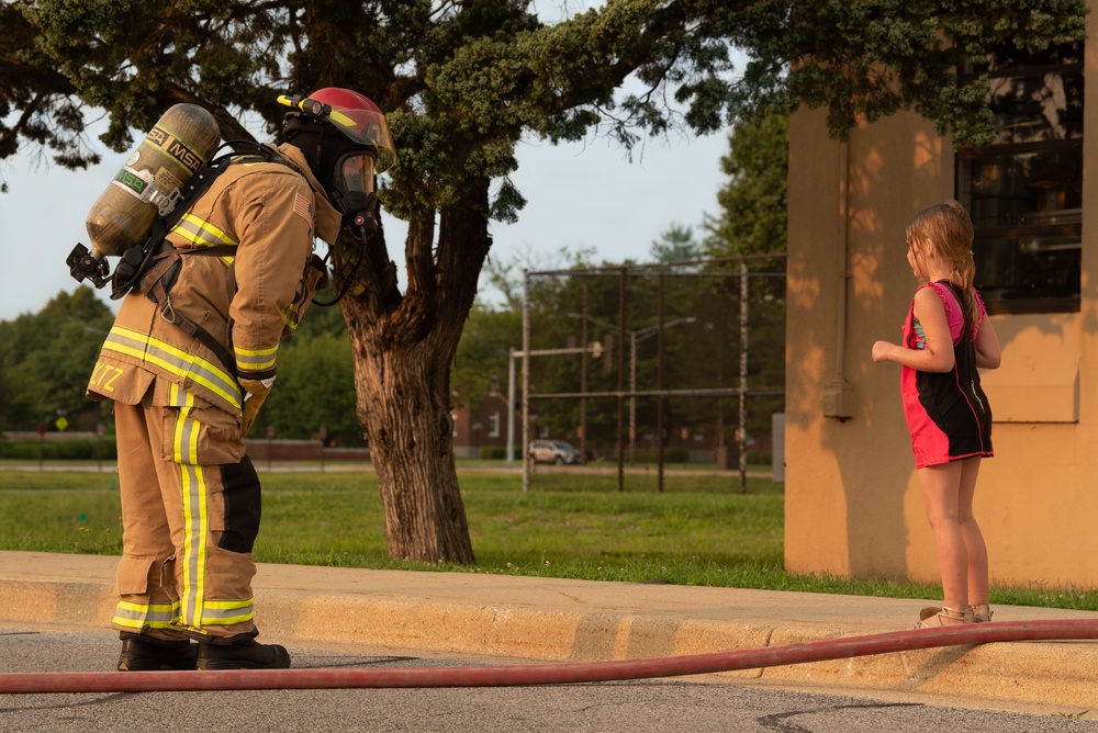 Team Scott maintains readiness through training exercise