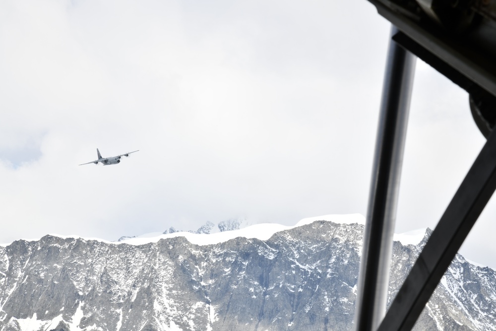 Flying Jennies train in Alaska