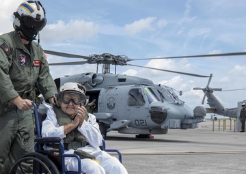 Ima Black Celebrates Her 100th Birthday at Naval Station Mayport