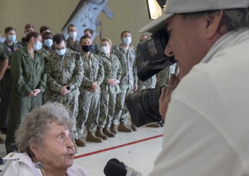 Ima Black Celebrates Her 100th Birthday at Naval Station Mayport