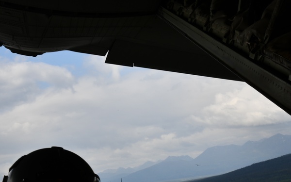 Flying Jennies train in Alaska