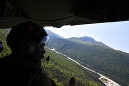 Flying Jennies train in Alaska