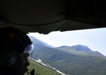 Flying Jennies train in Alaska