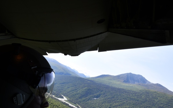 Flying Jennies train in Alaska